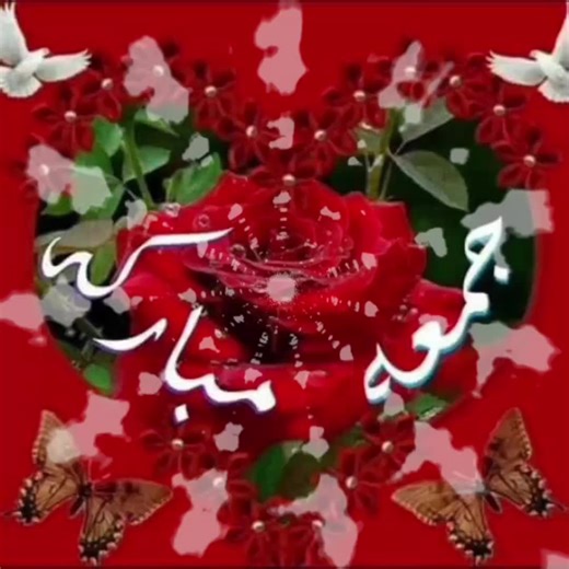 جمعة مباركة وصباح الخير للأعزاء