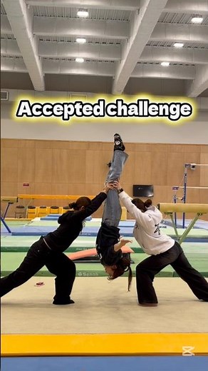 challenge for you ‼️accepted the challeng🔥 #体操 #チャレンジ #ジムチャレンジ