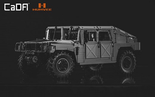 HUMVEE正版授权军用版越野车，1:8 王炸款来了