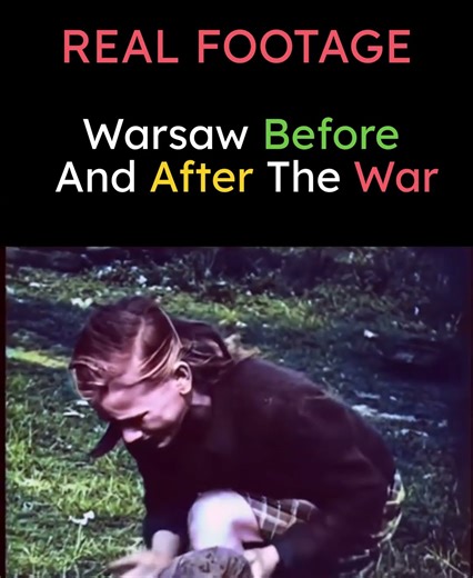 REAL FOOTAGE: Warsaw Before And After The Warc