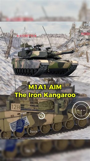 M1A1 AIM🇦🇺 Gameplay - War Thunder Mobile