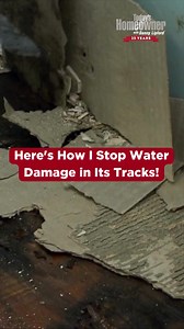 If water damage is minimal, here's how to dry — and save — the subfloor. #todayshomeowner #THseason25 #diy #homeimprovement #waterdamage #leak #plumbing #flooring #subfloor #repair #waterdamageprevention #quickfixes #hometips #reels #reelsvideo #reelsfb | Today's Homeowner