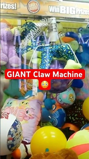 GIANT Claw Machine 😳