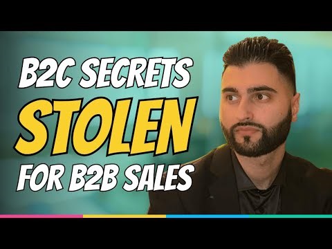 B2B Salespeople Are Doing This Wrong | B2C Has the Answer