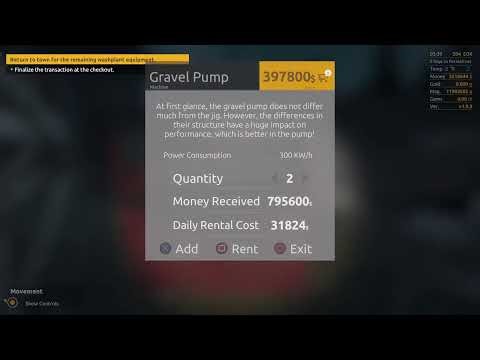 Gold Mining New DLC, Night Hawk Tier 6 Set up