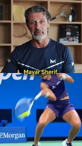 Mayar Sherif’s forehand grip is TOO extreme 😳 Here’s why it matters… #tennis #tennispro #tennisgrip #tenniscoach | Patrick Mouratoglou