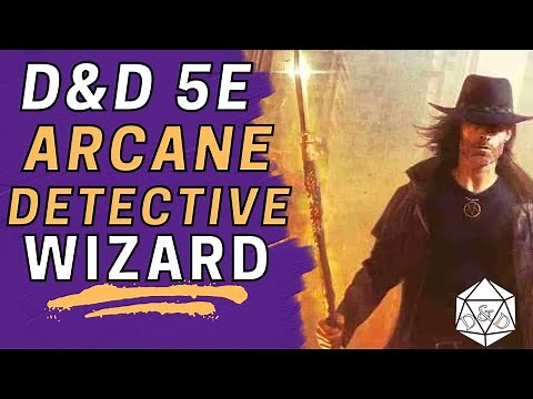 The Arcane PI: Investigator Lizardfolk Divination Wizard | D&D 5e Character Build