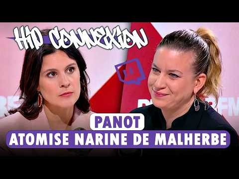 MATHILDE PANOT RESPONDS TO POLLINE DE MALHERBE'S POLICE INTERROGATION ON BFM