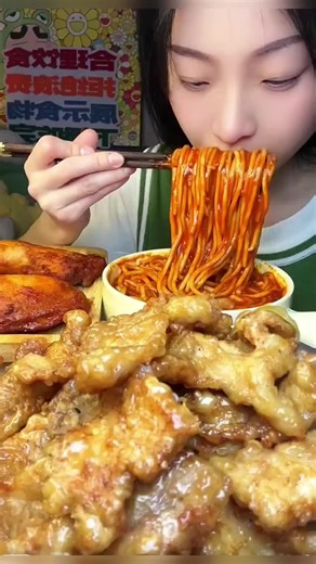 ASMR Food Experience: Delicious Chicken Eating Video