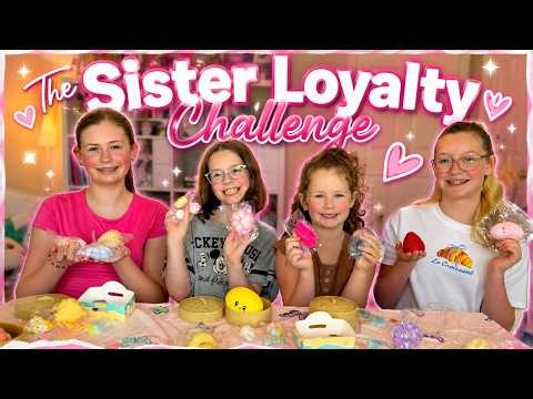 The Sister Loyalty Challenge | How many squishies did they take?