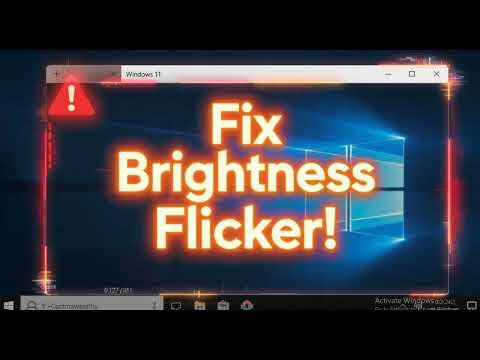 How to fix Photos app brightness flickering issue in Windows 11