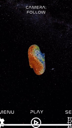 Earth vs Venus (20K particles game name is “Space crash simulator”)