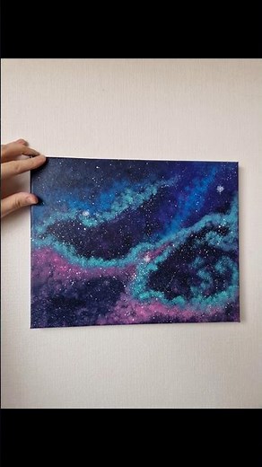 Acrylic Galaxy Painting #space #galaxy #universe #painting #art