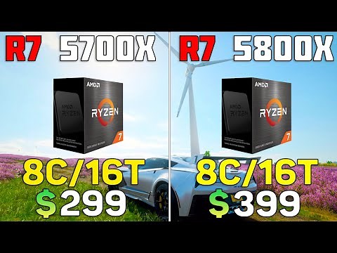 Ryzen 7 5700x vs 5800x - Which one to choose for games?