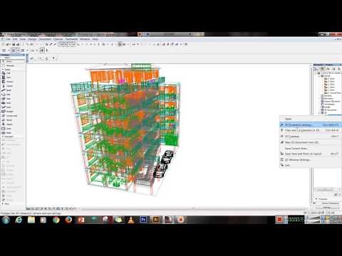 ARCHICAD 3D SETTINGS WIREFRAME PROBLEM