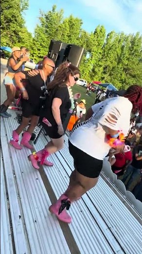 Ladies dancing to “Cups In The Air” in Amelia, VA ! #mikeclarkjr #cupsintheair