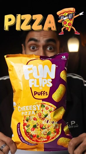 Fun Flips Pizza Flavor Taste Test 🤯 Didn’t Expect This! #funflips #shorts #viral #youtubeshorts