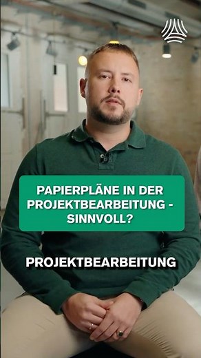 Papierpläne in der Projektplanung? #gfkingenieure
