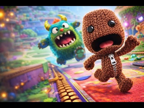 I Screamed SO MUCH in Sackboy PS5! 😱