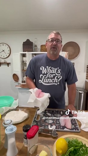 Mama Sues Southern Kitchen (@mamasuessouthernkitchen) - Shawn cooked Pan-Sewred Tilapia from my new cookbook, Mama Sue and Her Boys. It was delicious! I appreciate him cooking on Sunday nights for us. There’s so many wonderful recipes in Volume 5! #mamasuessouthernkitchen #homewithmamasue #cooktok #cookingtiktok #cookbookauthor #cookbook #tilapia #fishrecipe #fish #cookingfish