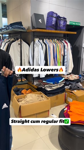 The vintage Marks on Instagram: "Adidas Lowers Black & blue colour only , Straight cum regular fit ✅ limited quantity only"