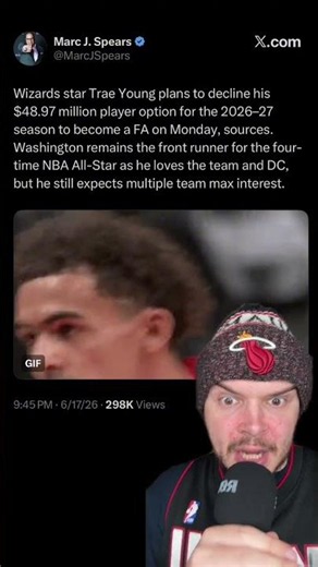 🚨 TRAE YOUNG ENTERING FREE AGENCY! #nba #nbaviral #nbabasketball #basketball #traeyoung