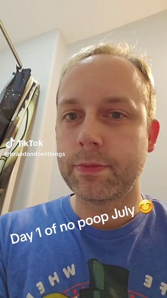 #nopoopjuly day 1 of no poop July #fyp