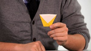 How to Make an Origami Water Cup