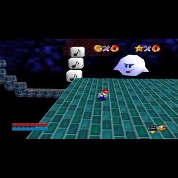 Mario vs The Ghost - Big Boo's revenge Scene