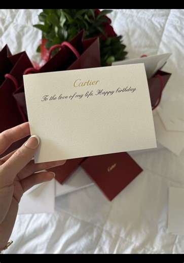 I truly married the best man. The sweetest surprise made my whole birthday extra special🥹✨ #birthdaysurprise #husbandwife #blessedwife #family #cartier @Cartier