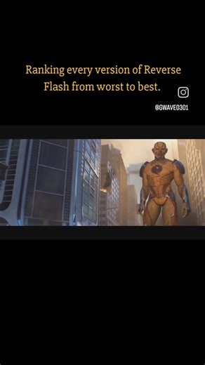 Ranking every version of Reverse Flash from worst to best. #dccomics #reverseflash #theflash #zoom