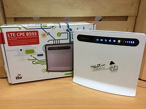 UNBOXING Modem Mifi / Wireless Router HUAWEI B593 4G LTE CPE (UNLOCK ALL GSM)