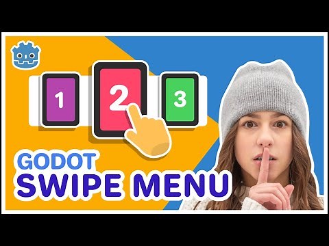 Godot Swipe Menu Tutorial + Source Code | GODOT SIMPLE TUTORIAL