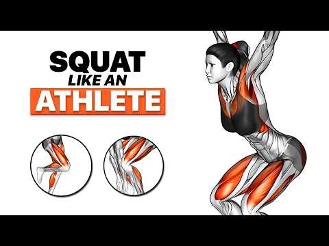 Dynamic Squat Workout at Home for Explosive Leg Power, Balance and Total Lower Body Control