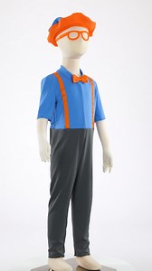 Watch Blippi Costume for Kids Full 360 View on Amazon Live