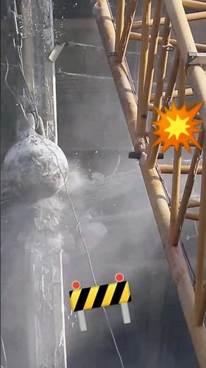 wrecking ball demolition #shorts