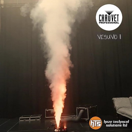 Chauvet Pro Vesuvio II _ CO2 Type Fog Machine _ @hazetechnicalsolutionsltd