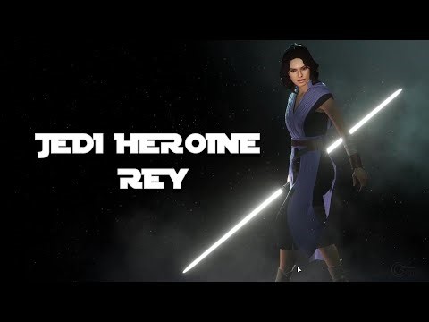 Jedi Heroine Rey Mod Showcase! (Battlefront 2)