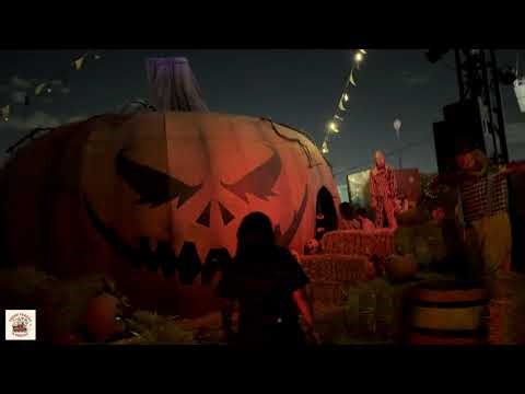 Big Top Terror | Dark Harbor 2025 Maze Full POV | Fresh Tracks & Snacks