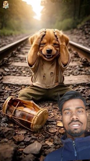 the poor puppy help station master with ew cash