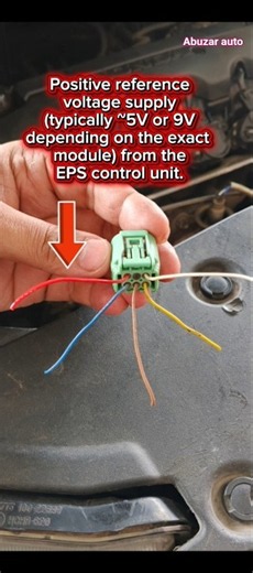 HONDA CROSSROAD STEERING TORQUE SENSOR WIRING PINOUT DIAGRAM #car #wiringdiagram #steering