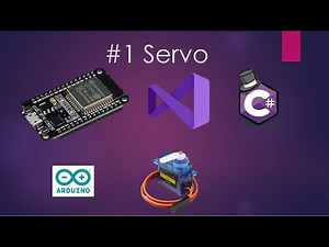 Como controlar un Servo desde interfaz (GUI) con ESP32, Arduino y Visual Studio C#