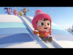 Boo Boo Snowy Fun Song | Fun Winter Song for Kids | Nursery Rhyme