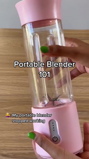 Troubleshooting Portable Blender Problems