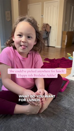 French fries and juice for lunch bc she didn’t touch the nuggets! 😂 #birthdaylunch #birthdaygirl #mcdonalds #type1diabetic #t1dmom