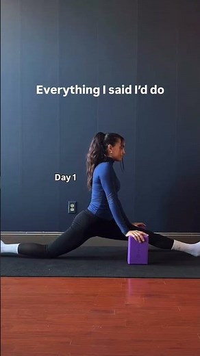 DAY 1 ➡️ DAY 70 😱 HOW I DID IT👇🏽 This is what ✨REALISTIC✨ progress looks like in front splits as