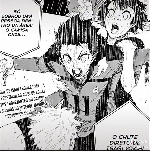 Isagi's Incredible Two Gun Volley Animation