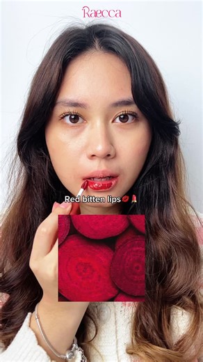 Raecca on Instagram: "Natural red lips for everyday❤️🌹 #Raecca #Raeccaid"