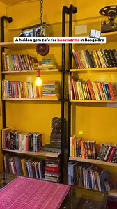 Kitab Cafe, located in Bangalore's Sahakar Nagar, is a charming spot where books and good food come together. With a cozy atmosphere and colorful decor, the café offers a peaceful space for readers to enjoy a variety of books while indulging in delicious food and drinks. The cafe is also known for hosting literary events and discussions, making it a lively hub for the local community. 📍 @kitabcafe_, 2263, D Block, 15th Cross, 1st Main Rd, Sahakar Nagar, Bengaluru, Karnataka 560092, India Openin