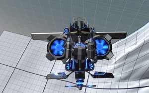 Robocraft自制万能机体（魔鬼鱼）